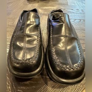Dansko mules- black leather size 42